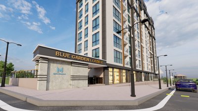 Blue Garden Corner